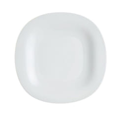 Lot De 6 Assiettes Plates LUMINARC Carine 27 cm - Blanc