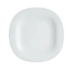 Lot De 6 Assiettes Plates LUMINARC Carine 27 cm - Blanc