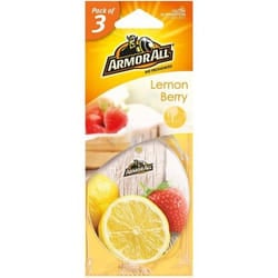 Lot de Carte Air Freshener-Lemon Berry ARMORALL Jaune (GAA18522ML1)