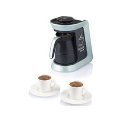Machine à Café ARNICA Köpüklü A-IH32052 650W - Noir & Vert Menthe
