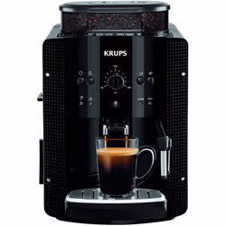 Machine à café automatique Krups EA810 - Puissance 1450W - Type de café: café en grains - Réservoir à grains: 275 g - Réservo ...