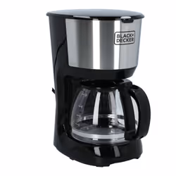 Machine A Café Black+Decker - Puissance : 750 Watts - Nombre de Tasses : 10 tasses - Capacité : 1.25 Litres - Mécanisme anti- ...