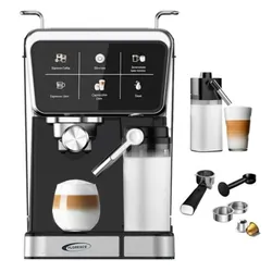 Machine à Café Espresso Florence HK-456 1350W Noir