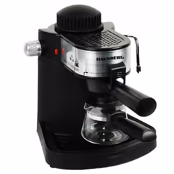 Machine à Café Expresso Hausberg - Puissance : 650 Watts - Nombre de Tasses : 4 tasses - Vapeur/pression de travail 3,5 bar - ...