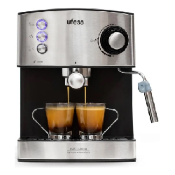 Machine à Café Expresso UFESA CE7240 20 Bars 850W - Inox