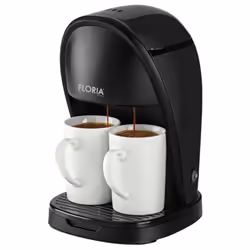 Machine à Café Floria ZLN 9297 - Puissance : 370-450W - Capacité : 0.25 Litres  - Nombre de tasses : 2 - Facile à nettoyer -  ...
