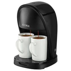 Machine à Café Floria ZLN 9297 2 Tasses 450W Noir