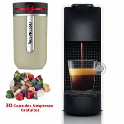 Machine à café Nespresso Essenza C30 N1 XE Mini 1200W Blanc