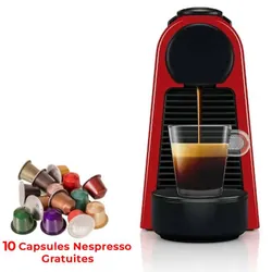 Machine à Café NESPRESSO Essenza Mini D30 0.6L- Rouge