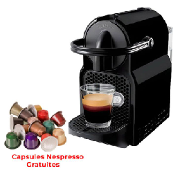 Machine à Café NESPRESSO Inissia D40 1200W - Noir