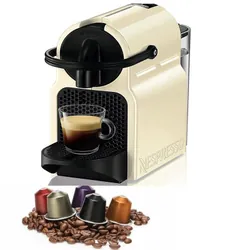 Machine à Café Nespresso Inissia D40 1450 W + 14 Capsules Gratuite - Beige