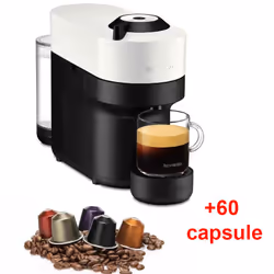 Machine à Café Nespresso Vertuo Pop - Puissance : 1300W-1500W - Capacité : 0.6 Litres - Nombre De Tasse : Capacité du contene ...