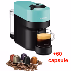 Machine à Café Nespresso Vertuo Pop - Puissance : 1300W-1500W - Capacité : 0.6 Litres - Nombre De Tasse : Capacité du contene ...