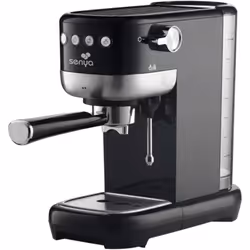 Machine à Café Senya Expresso - Puissance : 1350W - Capacité : 1.1 Litres - Nombre De Tasse : 1 - Pompe de 20 bars - Préparat ...