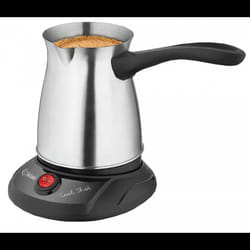 Machine à Café Turque KIWI Sans Fil - 6 Tasses - Inox (KCM-7512)