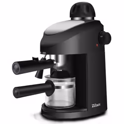 Machine à café Zilan ZLN3154 - Puissance: 800 W - Capacité: 3 à 4 tasses - Fonction de mousse pour cappuccino - Bac d'égoutte ...