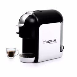 Machine à Capsule Nespresso LEXICAL - Puissance: 1300 Watts - Capacité du réservoir d'eau: 0.6 litre - Pression maximum: 20 b ...