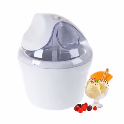 Machine à Glace TOPMATIC  Machine à Glace TOPMATIC - Capacité: 1.4 Litres - Large ouverture dans le couvercle pour ajouter to ...