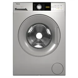 Focus F 1208S - Lave-linge pose libre, 8 kg, 1200 tr/min, 15 programmes, dark silver
