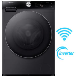 Machine à Laver Frontale Hisense WF7S1247BB Smart Inverter 12Kg Noir