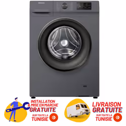 Machine à Laver Frontale Hisense WFVC6010T 6 KG - Silver