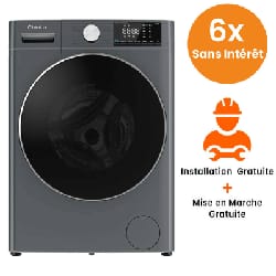 Machine à Laver Frontale Inverter Biolux M.MAXY90-S 9Kg Noir
