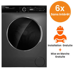 Machine à Laver Frontale Inverter Newstar MFA1012CT3DX 10Kg Noir