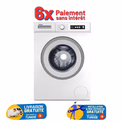 Machine à Laver Frontale Newstar MFA0508CT0W 5Kg - Blanc