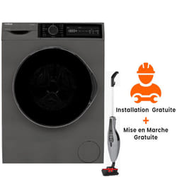 Machine à Laver Frontale Premium ALLP91400DG03 Inverter 9Kg Gris