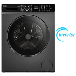 Machine à Laver Frontale Saba ML1114DX Inverter 11Kg Silver