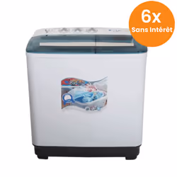 Machine à Laver Semi Automatique Biolux DT100 10Kg Blanc