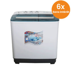 Machine à Laver Semi Automatique Biolux DT120 12Kg Blanc