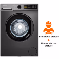 Machine à Laver Telefunken - Capacité de lavage : 8 Kg - Vitesse d'essorage : 1200 tr/min - Classe énergétique : 1 - Nombre d ...