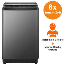 Machine à Laver Top Hisense WTJA1112T 11Kg Silver