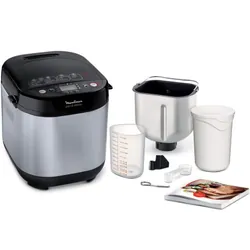 Moulinex OW240E machine à pain 720 W Noir, Acier inoxydable