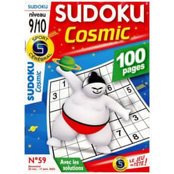 MAGAZINE SPORT CÉRÉBRAL SUDOUKU COSMIC