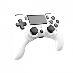 Manette Bluetooth Sans Fil Gaming White Shark CENTURION - Compatible PS3 & PS4