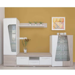 Meuble TV Living SOTUFAB Nevada - Chêne Brut & Blanc