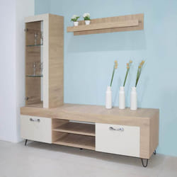 Meuble tv SOTUFAB ATHENES - BEIGE (LIV20DV/BG)