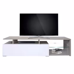Meuble TV SOTUFAB OSLO - Design moderne et élégant - Ajouter une touche chic à votre espace - Dimensions: H.45 – L.160 – P.41 ...