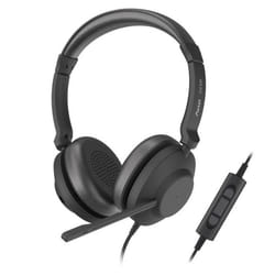 Micro-Casque Filaire AXTEL ONE DUO / USB / Noir