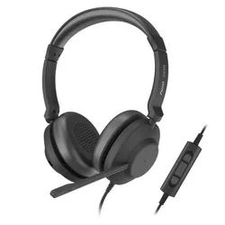 Axtel AXH-ONEUCD écouteur/casque Avec fil Arceau Bureau/Centre d'appels Noir