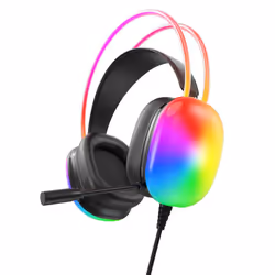Micro Casque Filaire Gamer T-DAGGER FROSBITE T-RGH215 USB - Noir