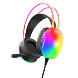 Micro Casque Filaire Gamer T-DAGGER FROSBITE T-RGH215 USB - Noir