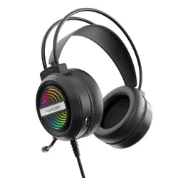 Micro Casque Filaire Gamer T-DAGGER REFORGE T-RGH218 RGB - Noir