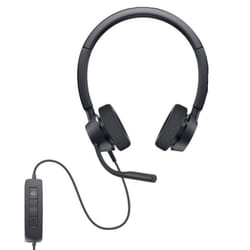 Micro Casque Filaire Pro DELL WH3022 - Noir