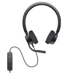 Micro Casque Filaire Pro DELL WH3022 - Noir