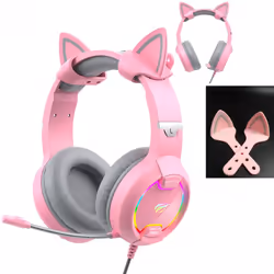 Micro Casque HAVIT H205D - Technologie de connectivité: Filaire - Interface: Jack 3,5 mm, USB -  Diamètre de Casque: 50 mm -  ...