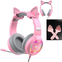 Casque GAMER AQIRYS SIRIUS - Filaire - White