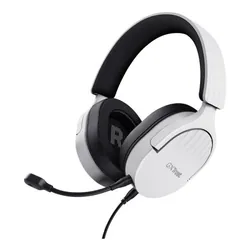 Trust GXT 489W FAYZO Casque Avec fil Arceau Jouer Noir, Blanc